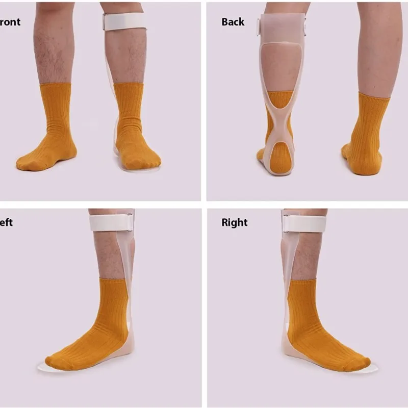 Foot support, foot drop orthosis, stroke, hemiplegia, foot inversion, foot shape correction tool, ankle
