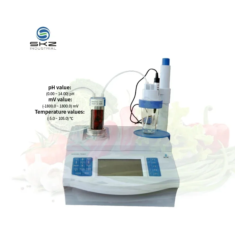 SKZ1043 pH value potentiometric titrator moisture titration apparatus