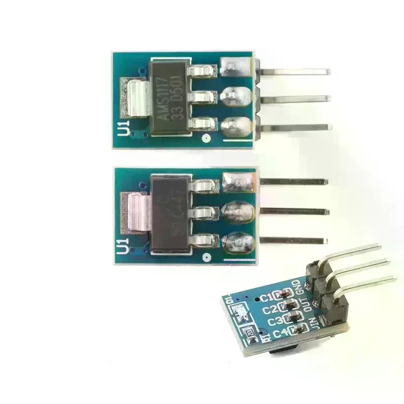 1/3/5Pcs AMS1117-3.3 LDO Linear Regulator Board 800mA AMS1117 3.3V Power Supply Module DIY Accessories