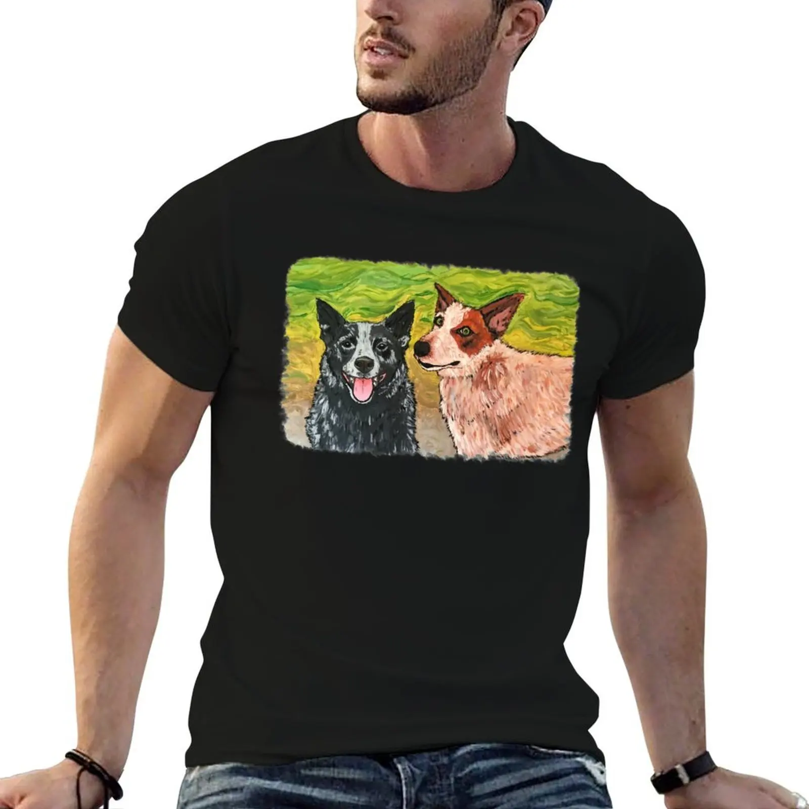 One Heeler, Two Heeler, Red Heeler, Blue Heeler T-Shirt essential t shirt affliction shirts mens funny t shirts