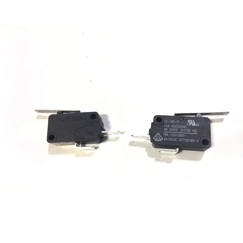 Microswitch LF-105-11 detection switch 2 pin normally open with handle 16A 125/250V