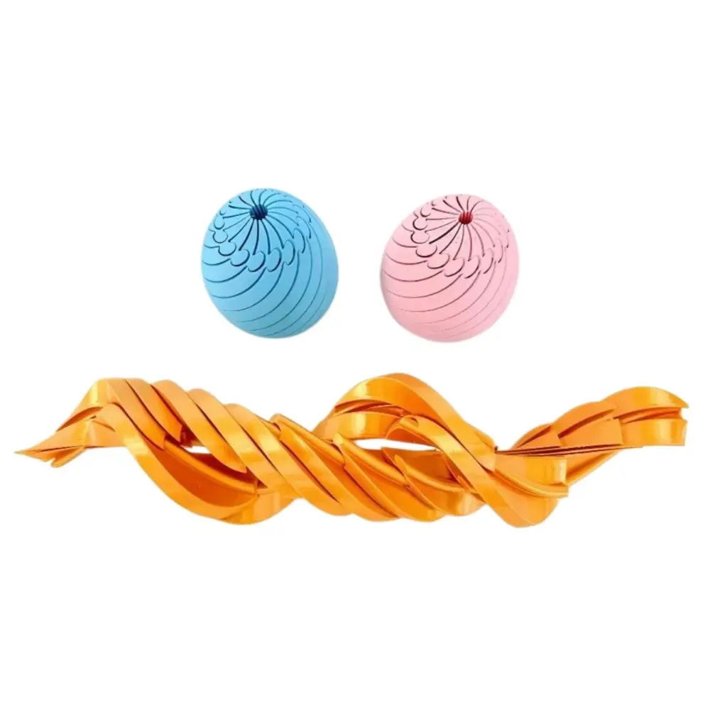 3D Printed Slime Ball Fidget Toy Rotating Design Gradient Color Twistsphere Fidget Toy Focus Aid Stress Relief