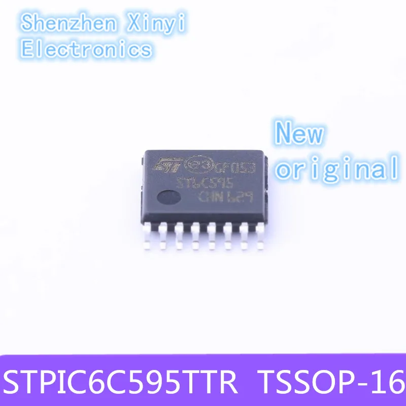 New register chip  STPIC6C595TTR STPIC6C595 ST6C595 TSSOP-16