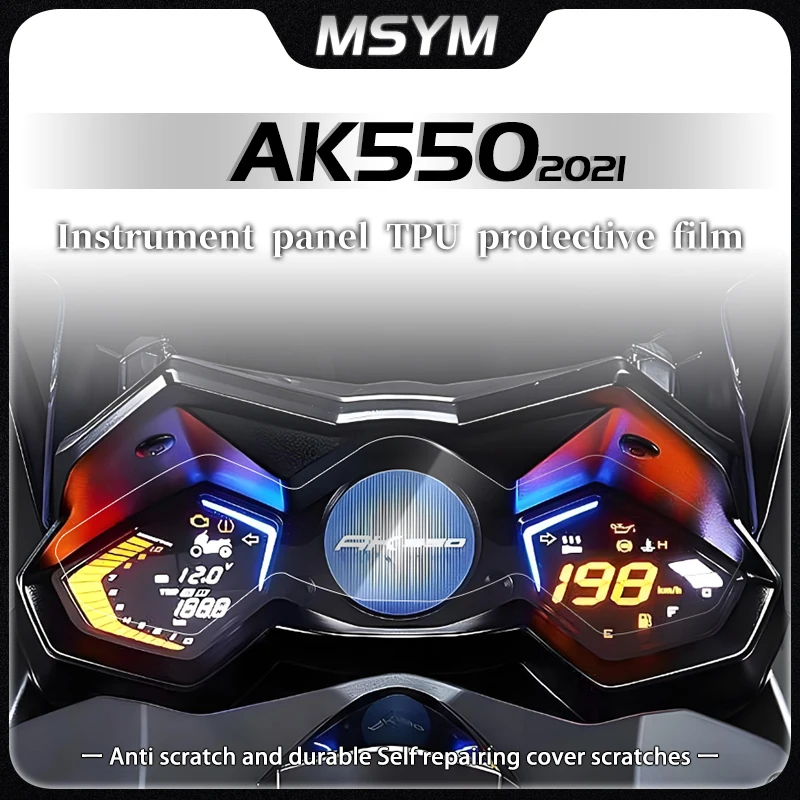 

For KYMCO AK550 AK 550 ak550 2021 Motorcycle Cluster Scratch Protection Film Screen Protector Dashboard Instrument Accessories