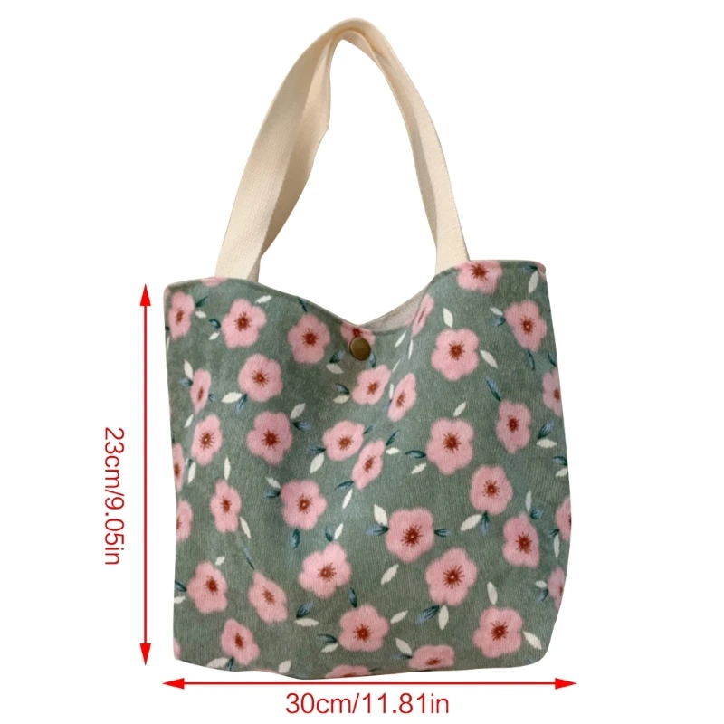 Bolso de playa de PANA con estampado de flores, bolsa de compras, Bolso pequeño informal