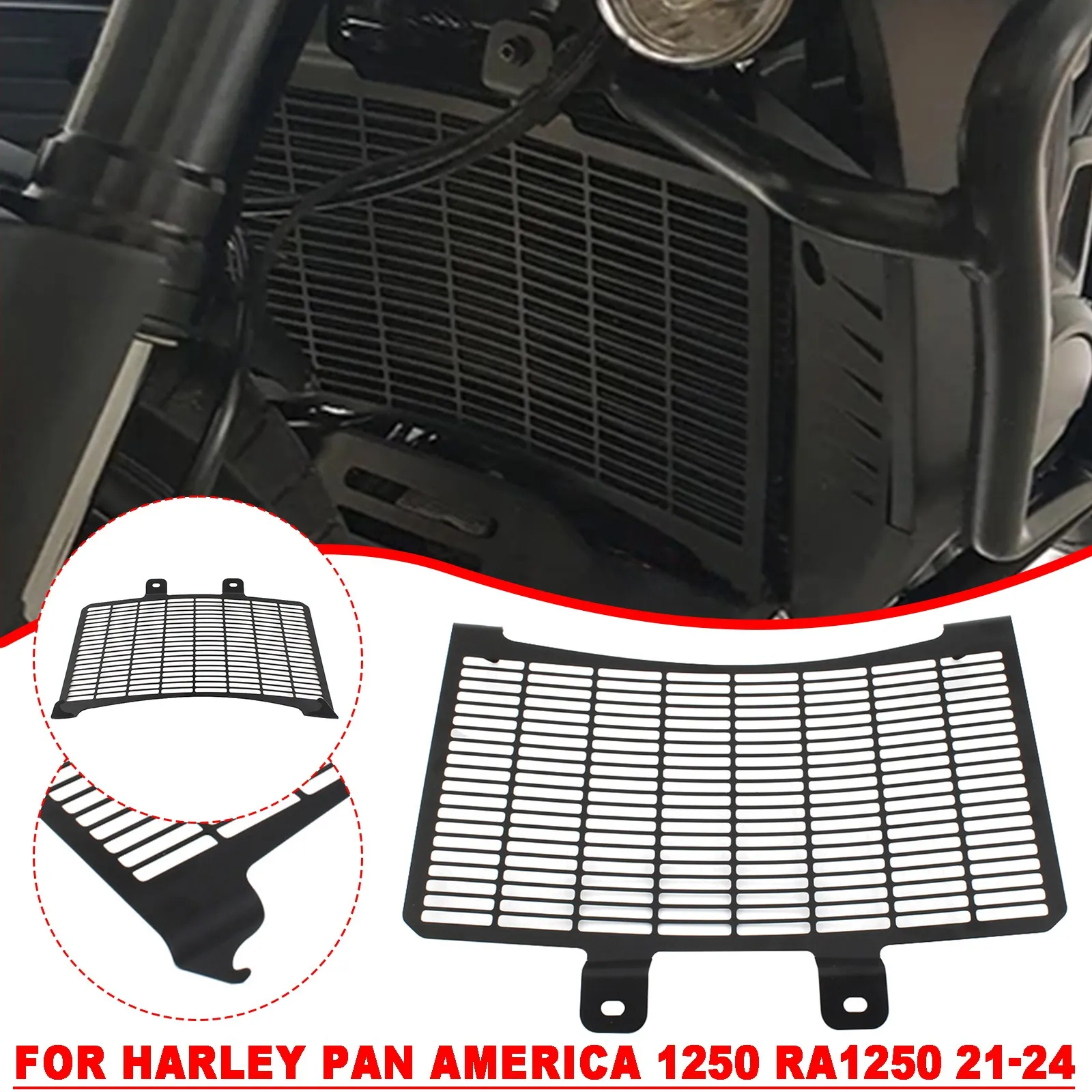 For Harley-Davidson Pan America 1250 RA1250 2021-2024 Motorcycle Radiator Guard Grille Cover