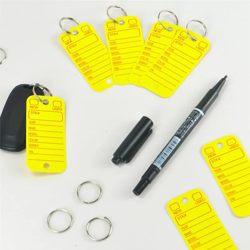 علامات GW-PVC مع ملصقات وحلقات، وعلامات مفاتيح السيارة للتنظيم، ومعرفات المحدفات، وعلامات الأمتعة مع علامات