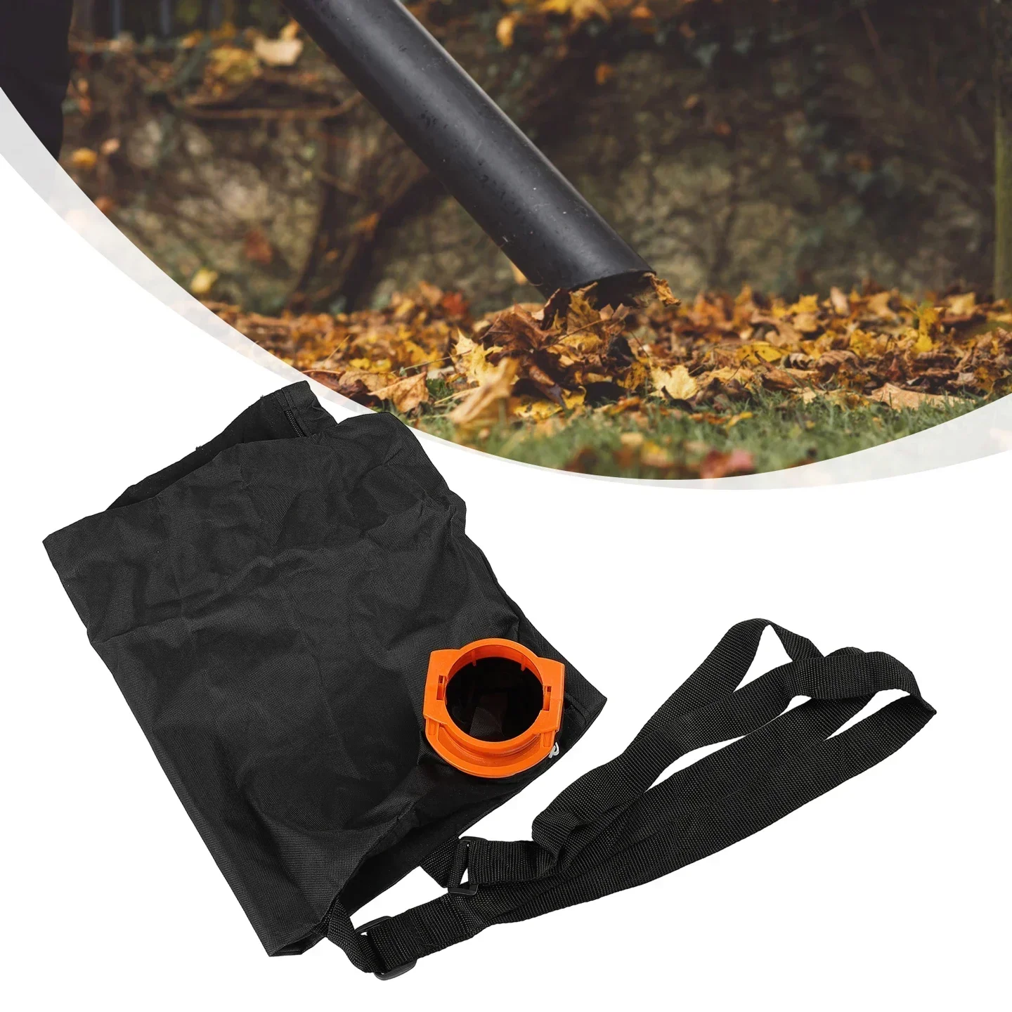 

1pcs Leaf Blower Collection Bag For Worx 12 WG509 For TriVac Leaf Vacuum Leaves Cleaner Catch Sack Bag Outdoor Garden Tools