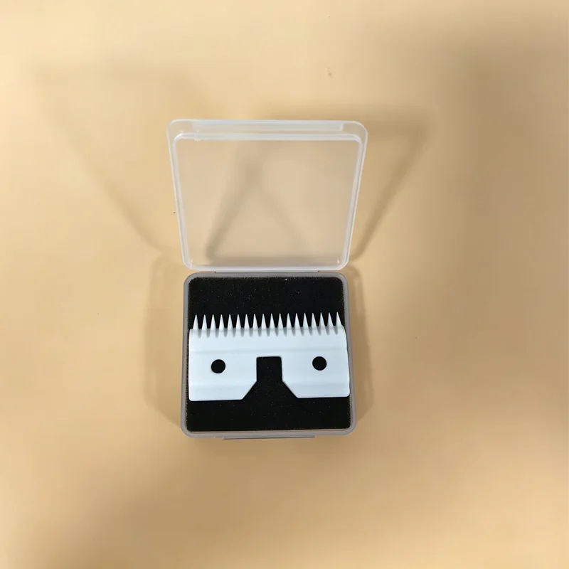 Coarse 18-Tooth Ceramic Pet Clipper Replacement Blade Fit Andis Ceramic Edg A5 Fast Feed Wahl KM Series