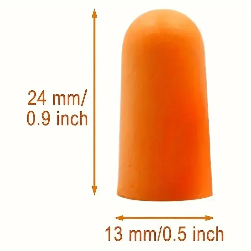 50/20/10 Pairs Anti Noise Earplugs Work Study Sleep Travel Aircraft Noise Reduction Soft Foam Earplugs Separately Packaged