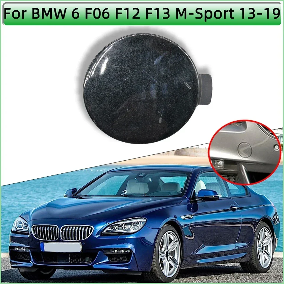 

Для BMW 6 серии F06 F12 F13 2013 2014 2015 2016 2017 2018 передний бампер буксировочный крючок крышка прицепа окрашенная оболочка 51118052710