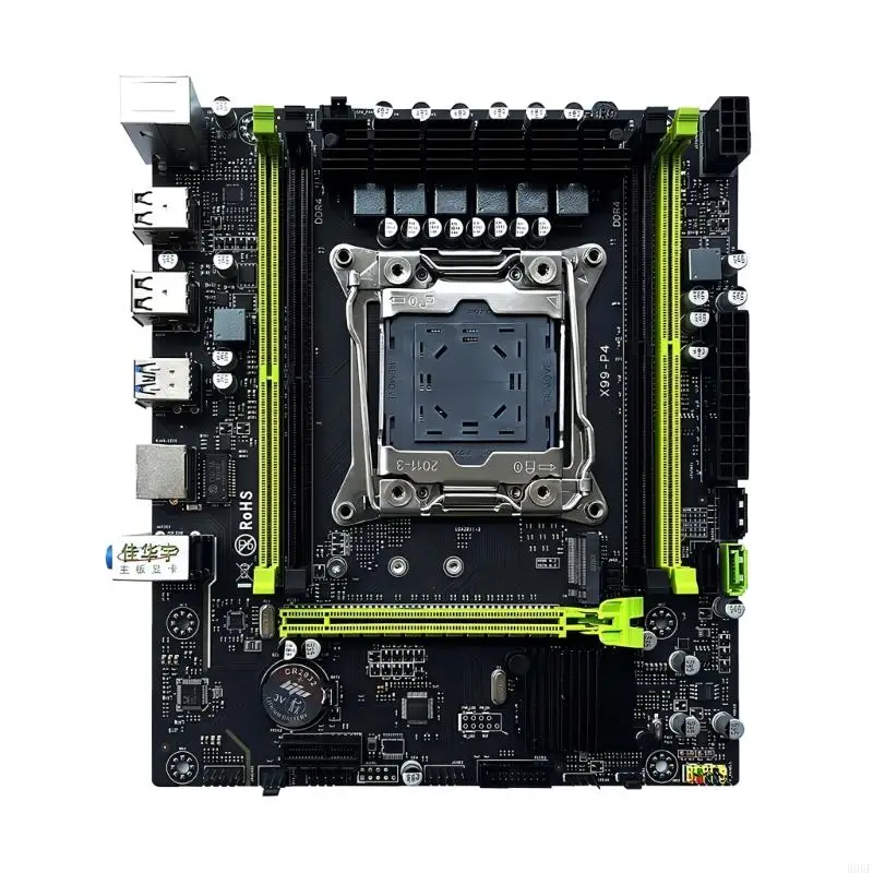 

B0KF X99-P4 Motherboards LGA2011-3 Motherboards 4xDDR4 NVME M.2 2xUSB3.0 6xUSB2.0 Motherboards Desktop Motherboards
