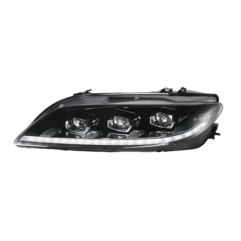 For Mazda 6 MK6 2004-2015 H7 Car Front Light Upgrade High Quality LED Three Lens Light Accessories High Configuration Assembly