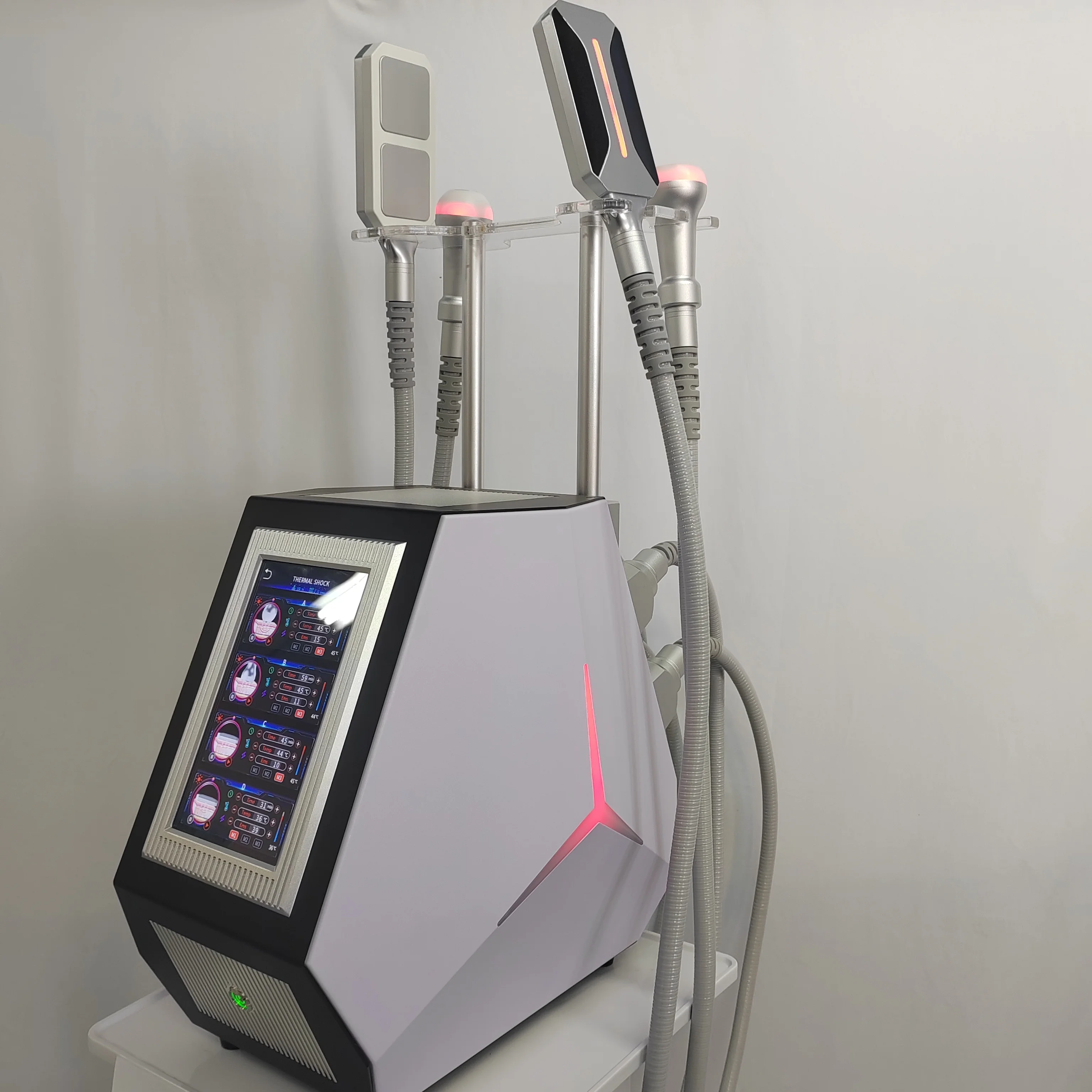 

New four in one cooling freezer, T-shock slimming machine, cooling sculpture, freezing, fat removal, firming