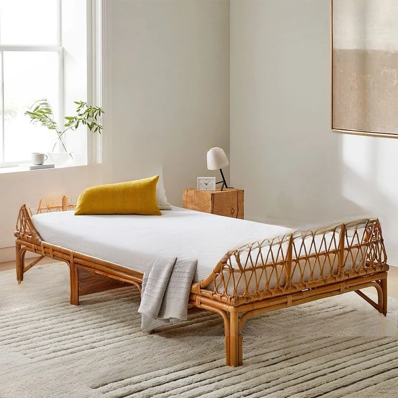 Balcony bed and breakfast chairs, rattan sofas