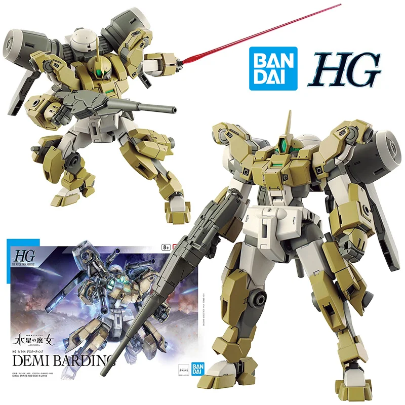 

Bandai HG 1/144 Деми бардинг 14 см Гандам ведьма из Аниме МЕРКУРИЙ оригинальная экшн-фигурка Модель сборная игрушка подарок коллекция