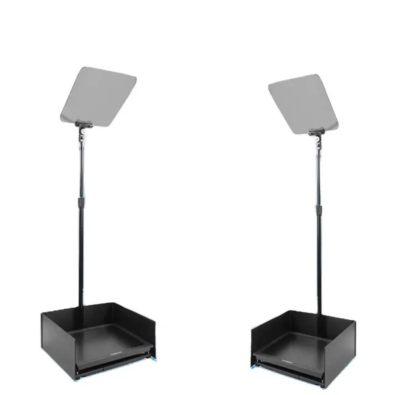 22 Inch Reverse Flip Display Teleprompter for Presidential Conference Speech Journalist News Broadcasting Studio Equipment