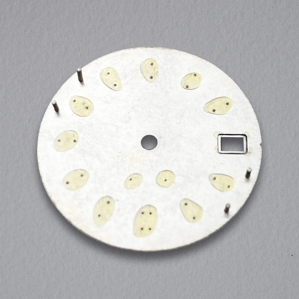 28.5 مللي متر S شعار أشعة الشمس الهاتفي صالح NH35/NH36/4R/7S اليابان حركة الأخضر مضيئة ساعة عالية الجودة تعديل الملحقات