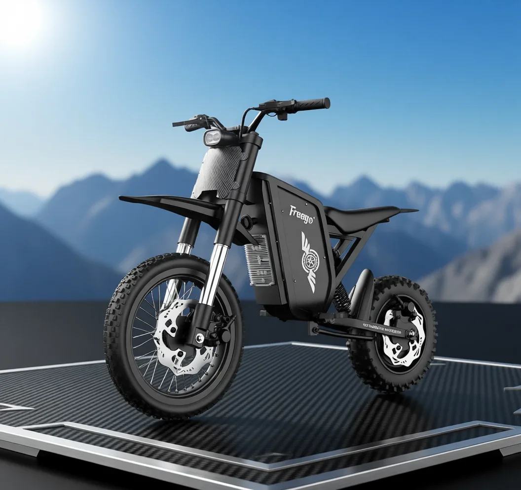 

Freego X0 Electric Dirt Bike for Adults 3600W Motor 60V Battery Electric Mountain Bike 40MPH Dual Hydraulic Disc Brakes E-bike