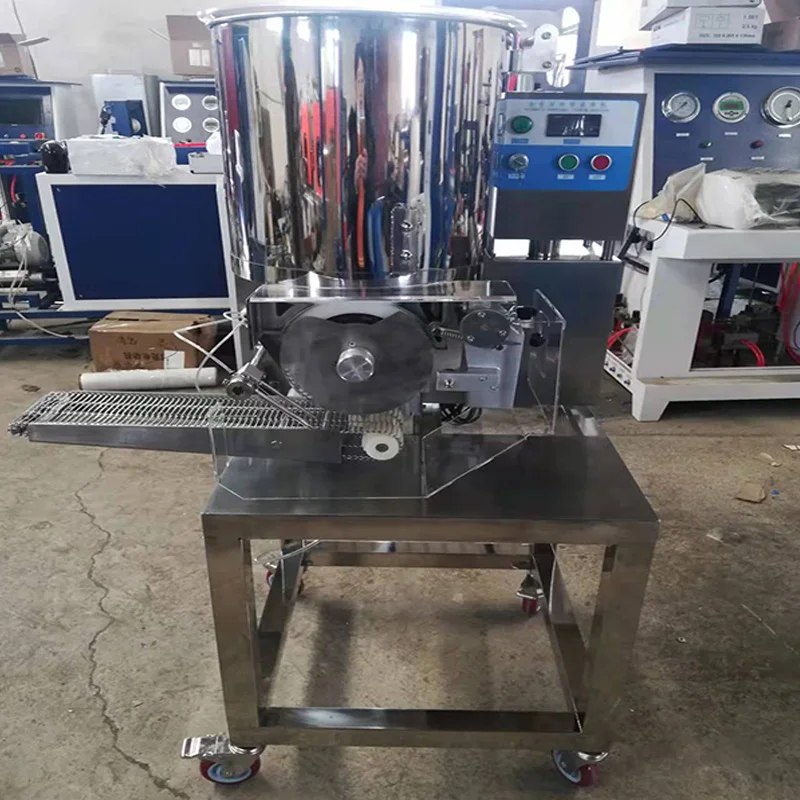 自動牛肉魚肉バーガーハンバーガーパティ成形機