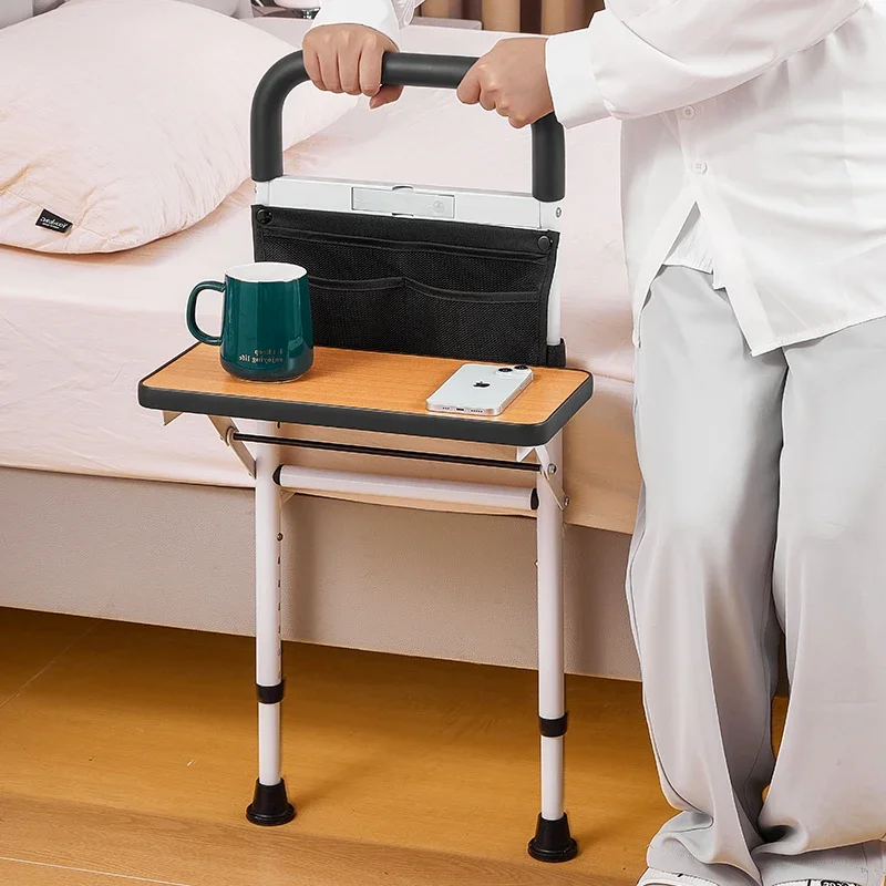 Barras de agarre de seguridad para personas mayores discapacitadas con reposabrazos de escritorio, barra de soporte, dispositivo auxiliar de pie multifuncional, pasamanos