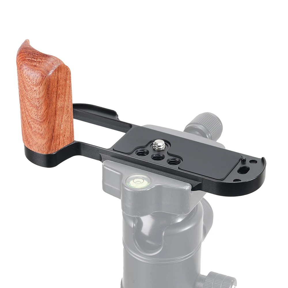 FOTGA para Fuji XT-50 placa L de liberación rápida Vertical/soporte adaptador de agarre manual para trípode de cámara Fujifilm XT50 Arca-Swiss