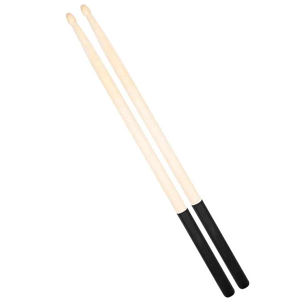 1Pair Wooden Drum Sticks Maple Hardwood Strong Sturdy Comfort Grip for Drum Practice Percussion Tenor Drums Drumming Sticks