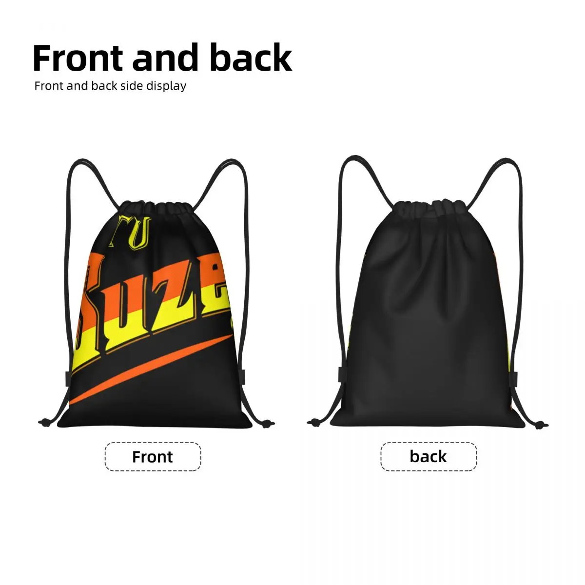 You Tu Suze Racerback bolsas con cordón portátiles multifunción, bolsa deportiva para libros