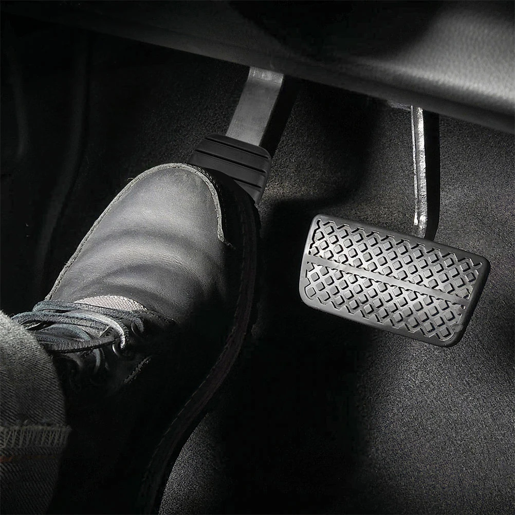 

4 pcs Clutch Pedal Brake Stop Pad Durable Rubber Manual Vibration Absorption Noise Reduction Anti Skid Foot Protection Car