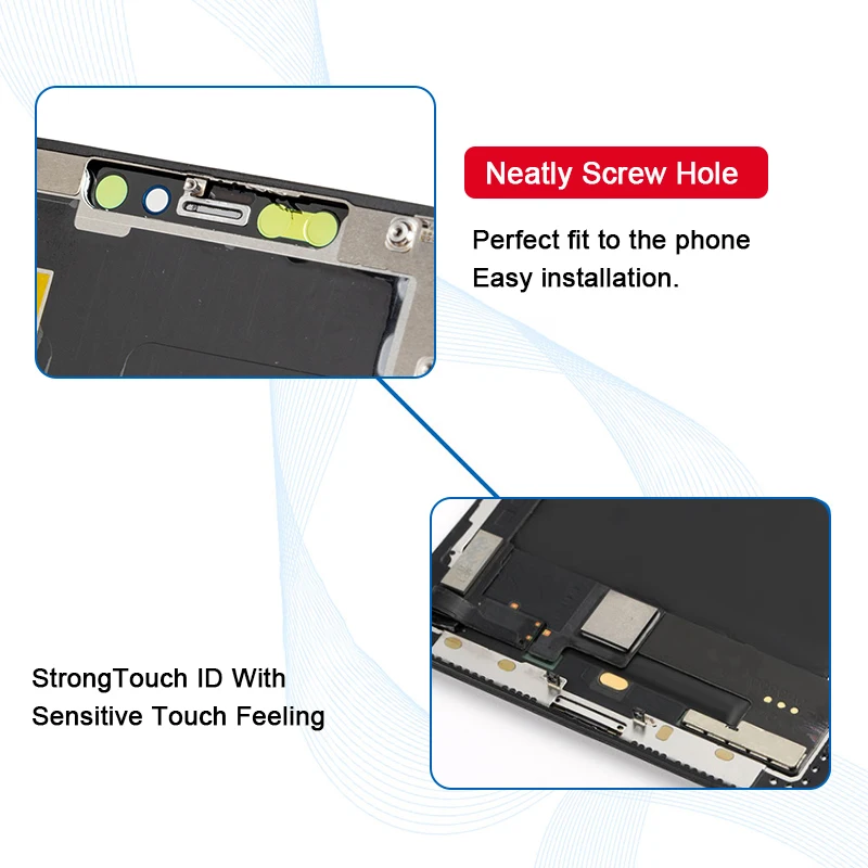 Original OLED LCD Screen For iPhone X 11 12 Pro Max Display For iPhone 12 Mini Touch Screen Replacement Digitizer Assembly