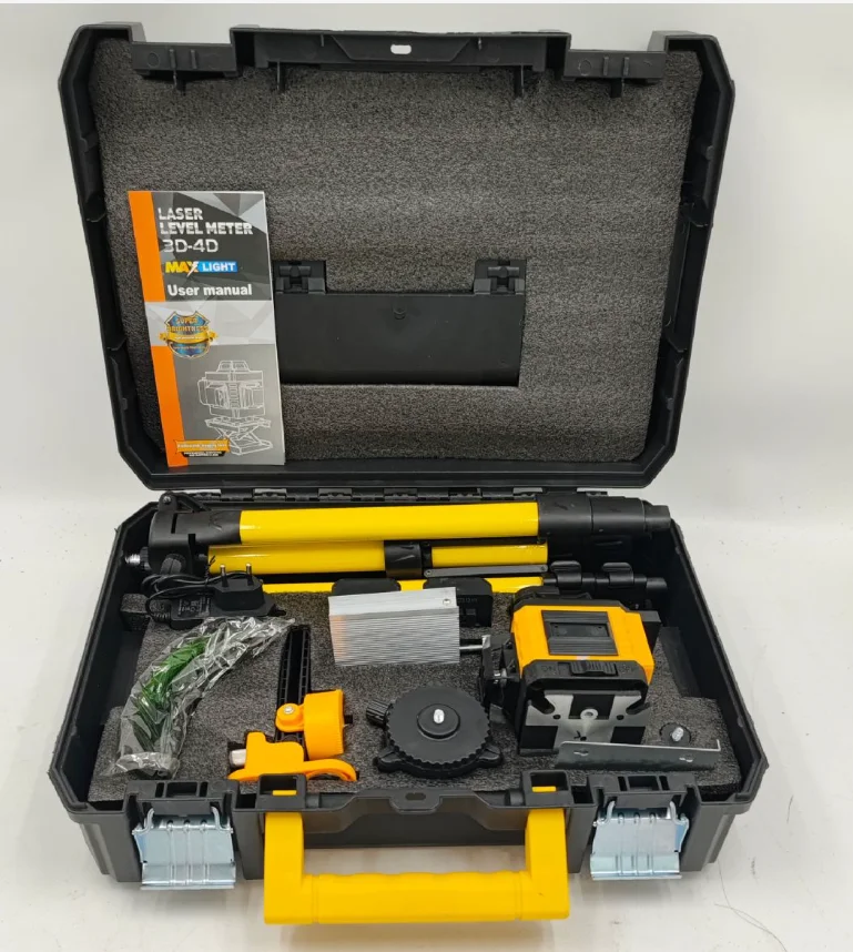 16 Line 4D-J Green Light High-precision Low-priced Power Battery Level  4x360 4D Green Cross Line