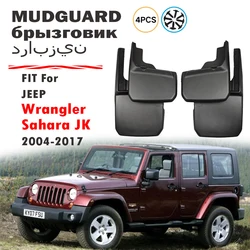 For Jeep Wrangler Sahara JK 2004 2005 2006 2007 2008 2015 2017 Mudguards Fender Mud flap Splash Guard Fenders car accessories