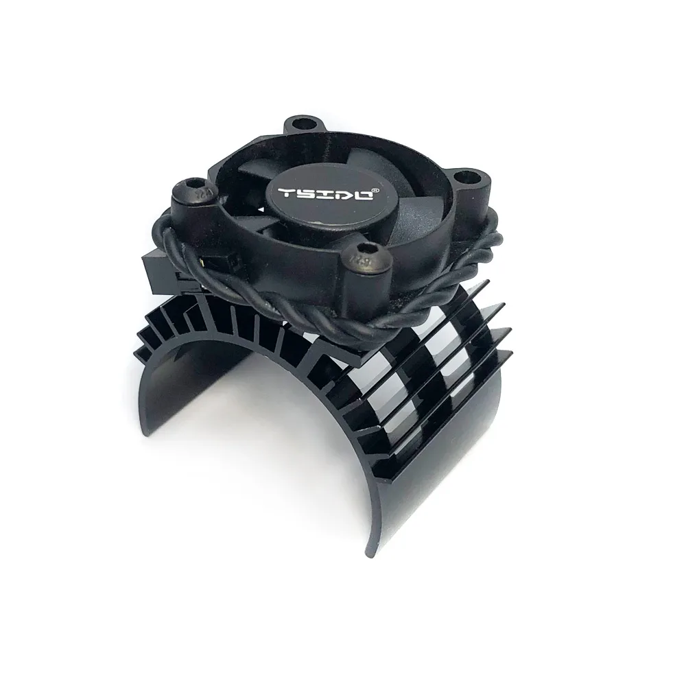 YSIDO RC Auto 540 550 3650 3660 3665 Bürstenlose Elektromotorabdeckung Kühlkörper Lüfter für Wltoys 124017 124016 Teile