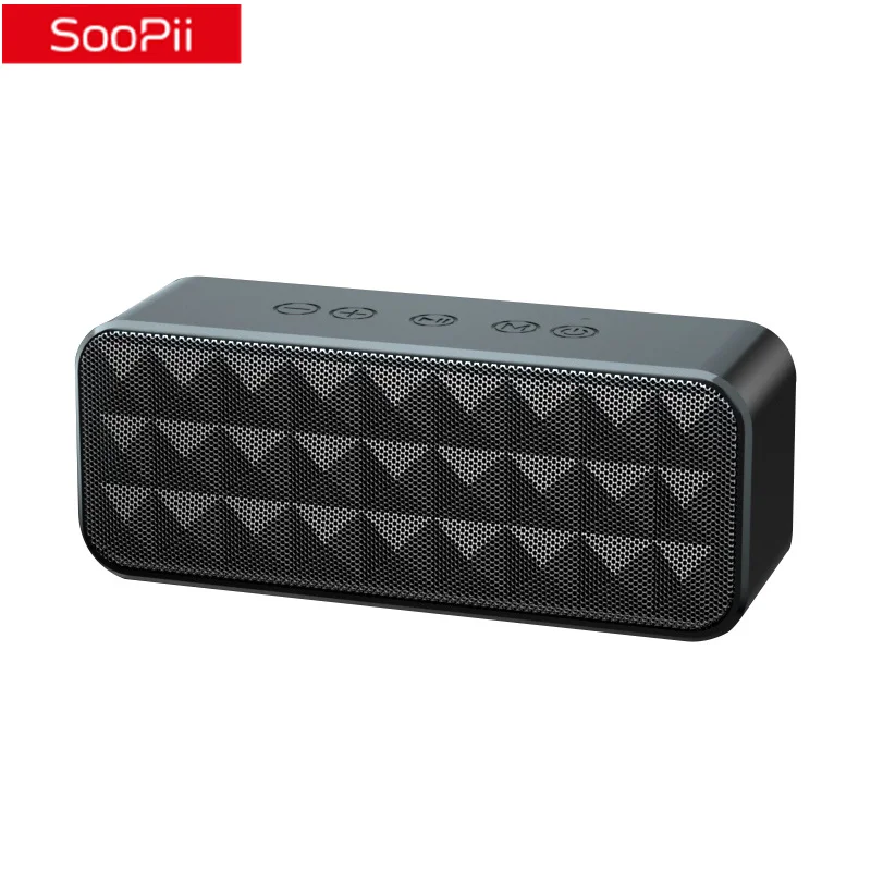 

SooPii BT29 портативный bluetooth динамик IPX7 водонепроницаемый беспроводной Bluetooth 5,0 TF /AUX/U диск 4000 мАч