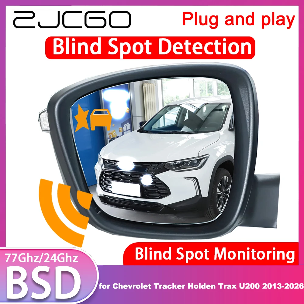 for Chevrolet Tracker Holden Trax U200 2013-2026 Blind Spot Detection Monitoring Warning Lane Assist System 77GHz Radar Detector