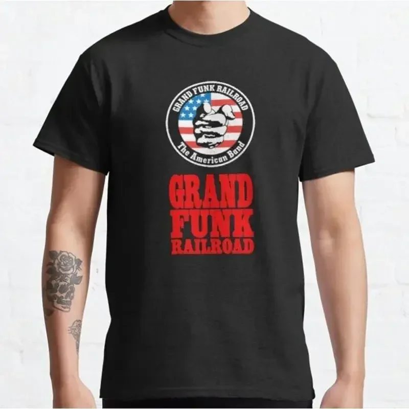 Grand Funk Railroad Greatest Hits We're an American Band T Shirt Don Brewer