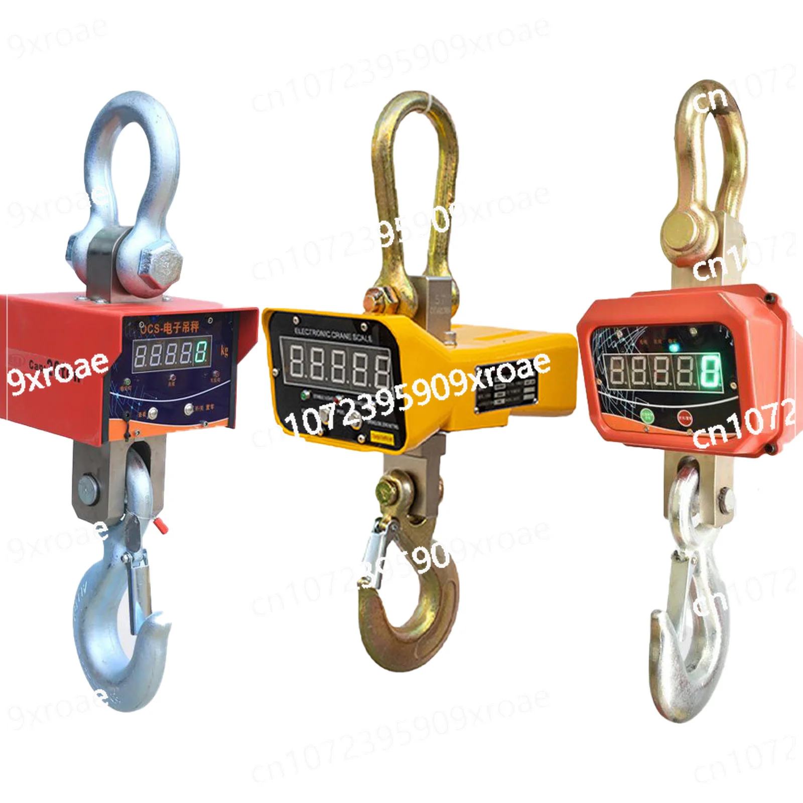 Duty Crane Scale Factory Construction Hoist Scales 5 Ton Digital Hanging Scale High Precision LED Digital Industrial Heavy
