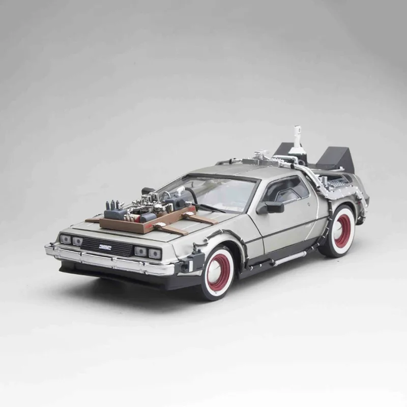 Diecast Metal 1/18 Scale DeLorean DMC-12 Back to the Future Part I