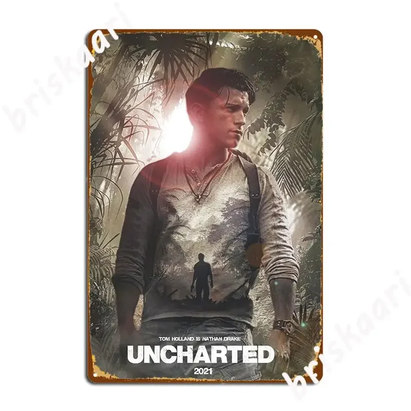 Uncharted The Lost Legacy Metal Sign Cinema Living Room Pub Garage Painting Décor Decoration Tin Sign Poster