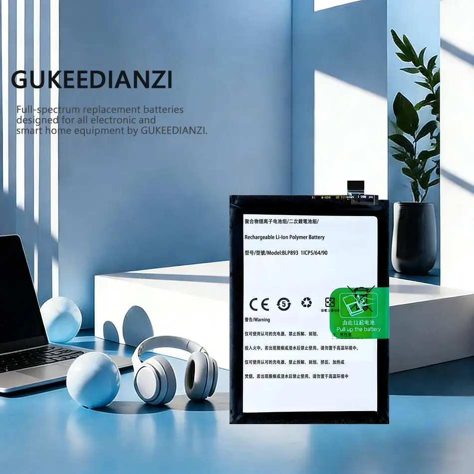 

Надежная батарея для мобильного телефона Oppo Reno 7, модель BLP893, 4390 мАч