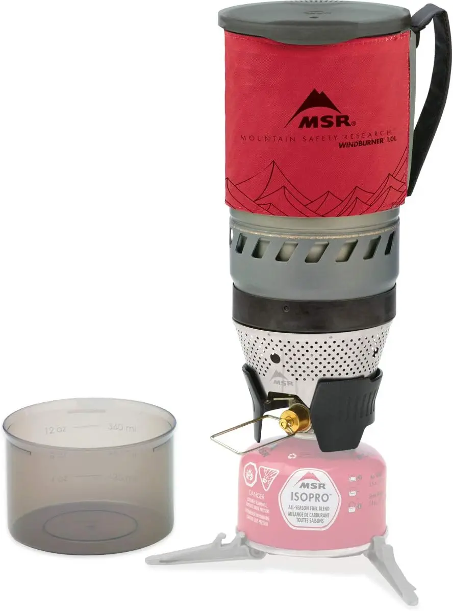 Personal Windproof Camping and Backpacking Stove System