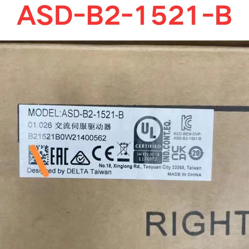 

brand-new Servo driver ASD-B2-1521-B