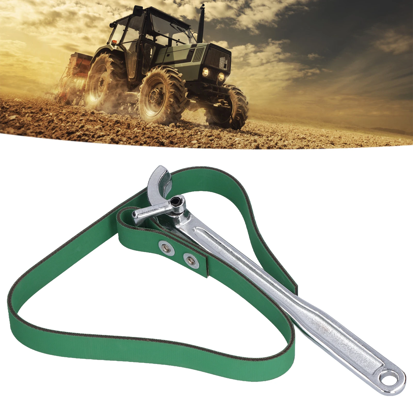 Belt Strap Wrench Strap Wrench SK‑201‑12 Strap Wrench Multi Purpose Carbon Steel Heavy Duty Tools for Opening Filter Pipe