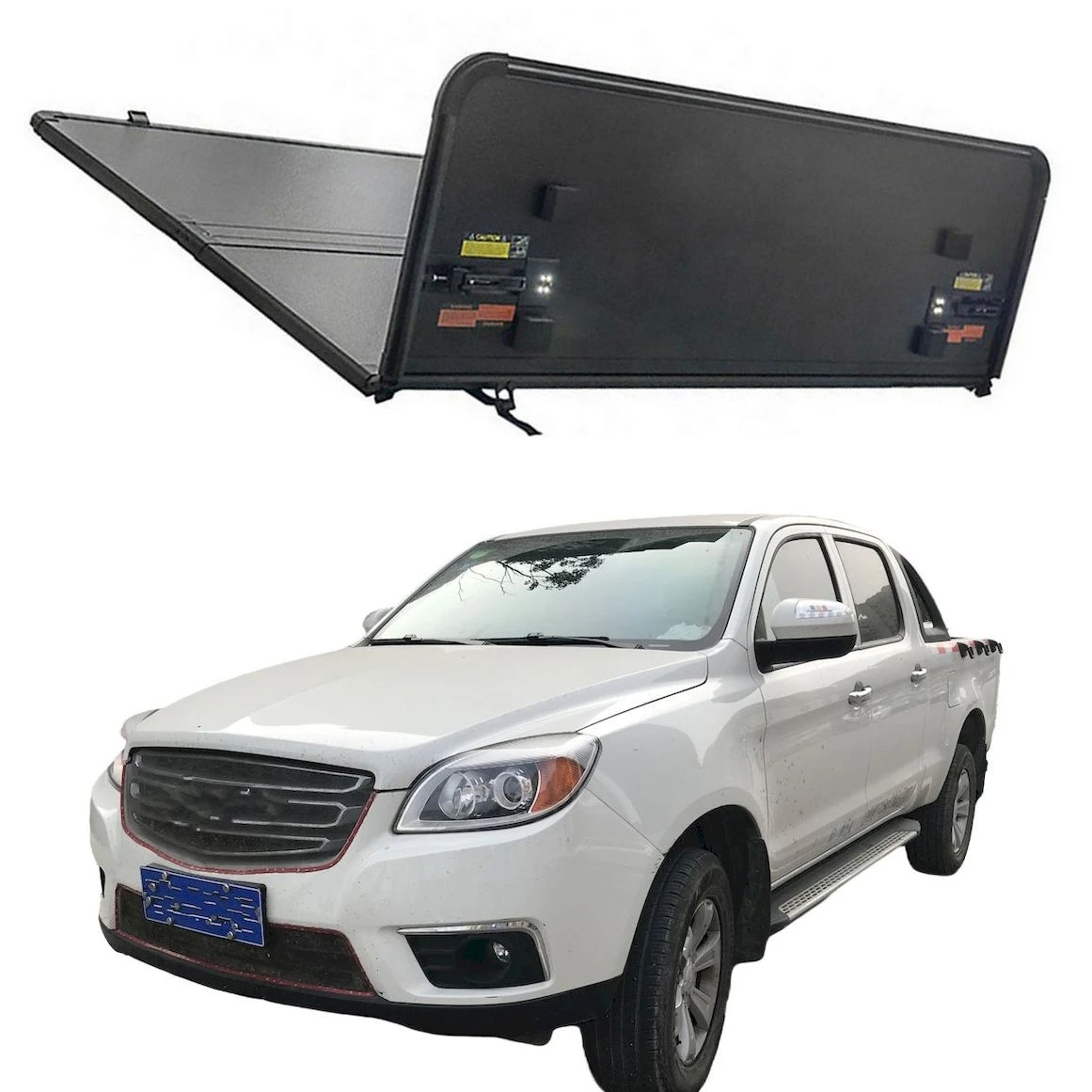 Hard Trifold Tonneau Cover  For  JAC Shuailing T6/T8 standard bed