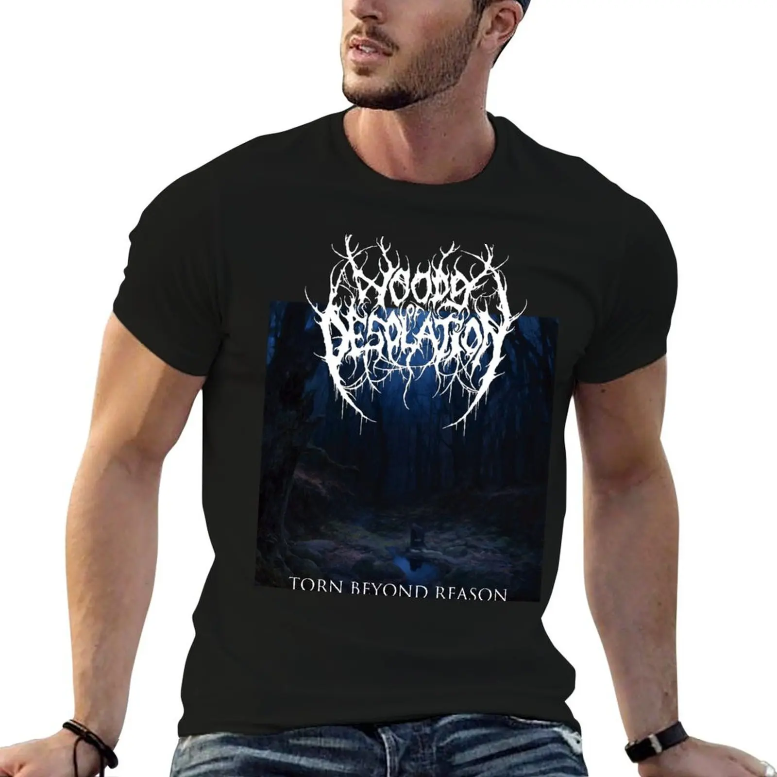 Woods of Desolation - Torn Beyond Reason - Black Metal T-Shirt t shirt man plain funny t shirts cotton T-Shirt