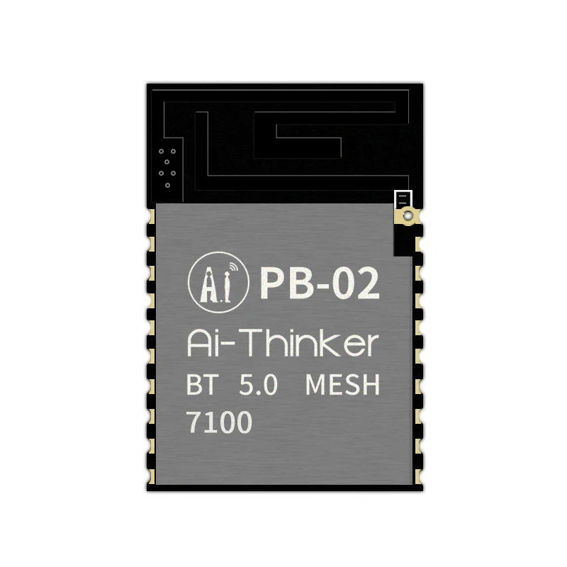Module Bluetooth Anxin BLE5.0 basse consommation pouvant se connecter au réseau maillé Tmall Genie avec antenne intégrée PB02 BLE5.0