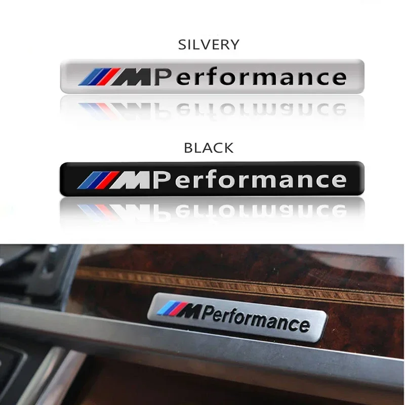 Metal Labeling M Performance Car Interior Sticker For bmw M Sticker X1 X3 X4 X5 X6 X7 e46 e90 f20 e60 e39 f10 Car accessories