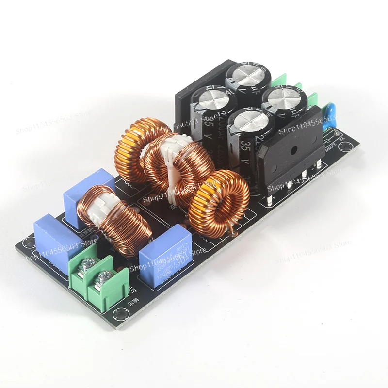 Audio Power Filter, EMI RFI Suppression for AC Equipment with High Current Capacity