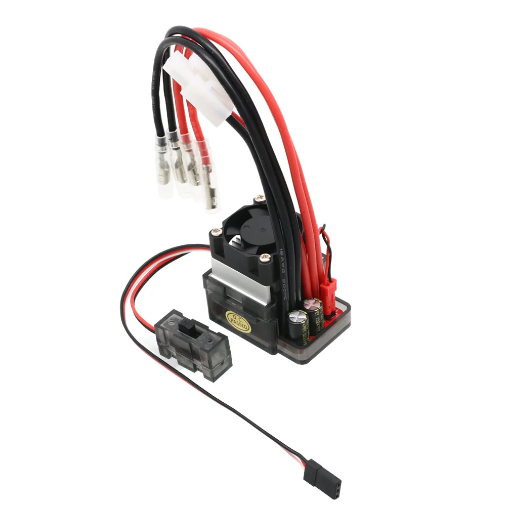 Contrôleur de Vitesse Brossé ESC Haute Tension, 7.2V-16V 320A, pour Voiture RC, Camion, Bateau Bumosquito