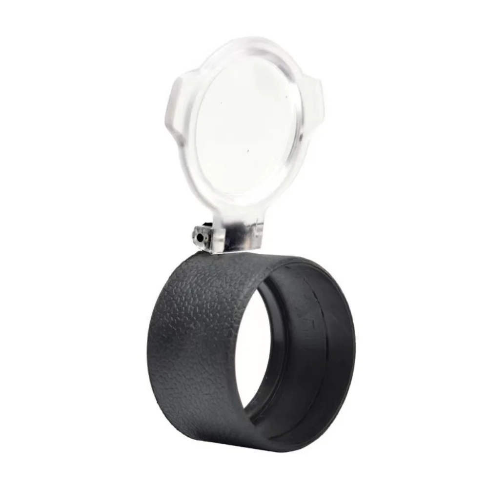 Full Transparent Skin Texture Elastic Sight Cap Dustproof Scope Lens Protector Cover Tactical CQB Airsoft Optic Sight Toy Model view 5